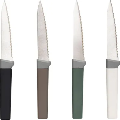 Produktbild von 4 Steakmesser mit rutschfestem Griff