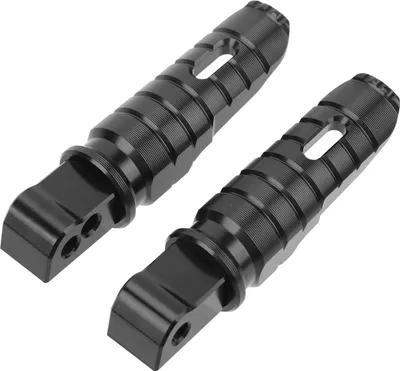 Immagine prodotto di 1 paio di pedane posteriori per moto, lavorazione CNC, lega di alluminio T6063, ricambio per Benelli Tornado 252R 2021-2022, nero
