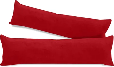 Obrázok produktu pre Sada dvoch obliečok na vankúše z mikrovlákna, farba bordová, rozmer 40 x 145 cm (2 kusy), kód: 1257.1667