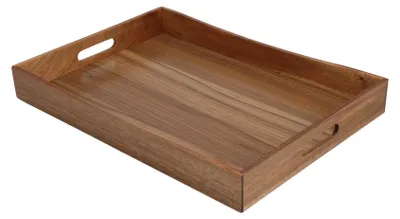 Zdjęcie produktu dla Excellent Houseware | Tace do serwowania - 50x35 cm - Drewno akacjowe - Eleganckie i lekkie - Certyfikat