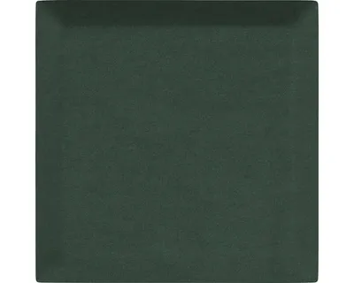 Imagen del producto de Panel acústico mural tapizado, modelo Riviera 38, color verde oscuro, 30x30 cm