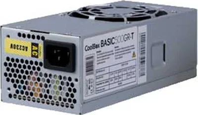Produktbild von CoolBox BASIC500GR-T, 500 W, 230 V, 50 Hz, 2.5 A, 22 A, 26 A
