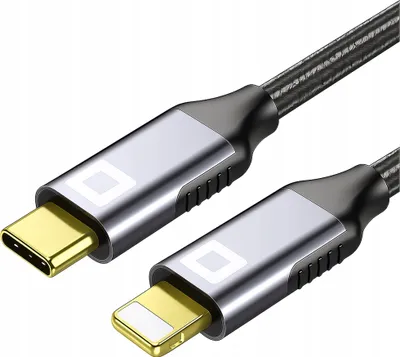 Obrázek produktu pro Co2 Nabíječka Kabel Usb-C Lightning Rychlé nabíjení pro iPhone 12 13 14 1M