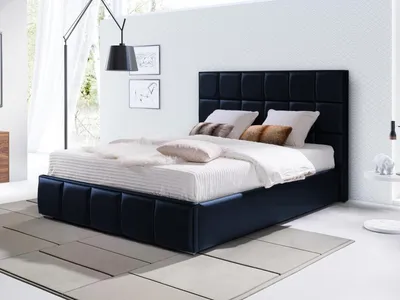 Produktbild von Samt Bett Polster Design Luxus Doppel Hotel Schlaf Zimmer Betten Chesterfield