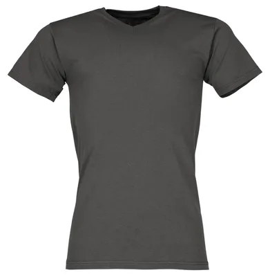 Produktbild von Fruit of the Loom Valueweight V-Neck T Farbe: graphit Größe: 2XL