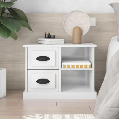 Zdjęcie produktu dla VidaXL 816370, Biały, Drewno, 600 mm, 355 mm, 450 mm, 1 szt.