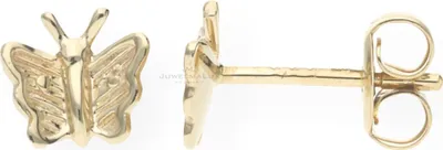 Produktbild von JuwelmaLux Schmetterling Ohrstecker 333 Gold JL10-06-1031