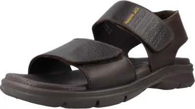 Produktbild von Panama Jack Herren Sandalen RUSELL Dunkelbraun Glattleder Größe: 45
