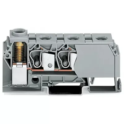 Immagine prodotto di Morsetto di distribuzione 0,2-10qmm grigio - Morsetto di alimentazione 17,5mm 125A 284-621