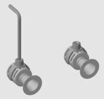 Produktbild von VITRA 316564YP1TE Befestigung-Set Ersatzteil V-Fit 2.0