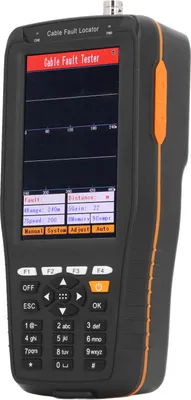Zdjęcie produktu dla Tester uszkodzeń kabli 8KM Zakres testowy Kolorowy ekran LCD TDR Lokalizator przewodów koncentrycznych 100?240V Wtyczka EU