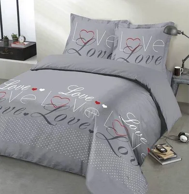 Productafbeelding van Ibenzoa® beddengoedset – 240 x 220 cm dekbedovertrek met 2 kussenslopen (150 x 70 cm), 100% katoen