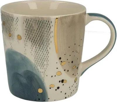 Produktbild von Becher "Belle", mit Goldauflage