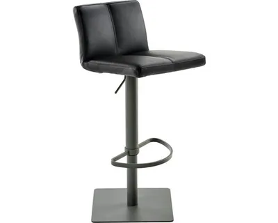 Produktbild von Barstuhl Mayer Sitzmöbel 1285 42 x 46 x 78 cm Stahl schwarz/schwarz 1285_14_81007