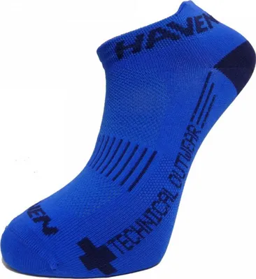 Produktbild von HAVEN Knöchelhohe Fahrradsocken - SNAKE SILVER NEO 2PAK - Blau 37-39