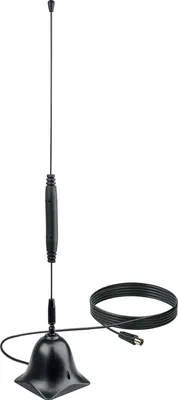 Produktbild von SCHWAIGER DVB-T2 HD Stabantenne aktiv 35 dB, 370 mm hoch, für DVB-T2 DAB FM