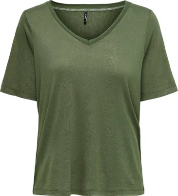 Produktbild von Only ONLELISE S/S V-NECK TOP JRS NOOS Kalamata M