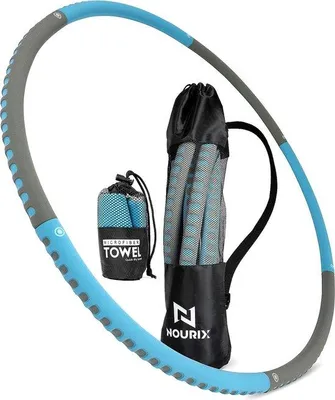 Immagine prodotto di Hula hoop per adulti, acciaio inossidabile, 1,2 kg, dimagrimento