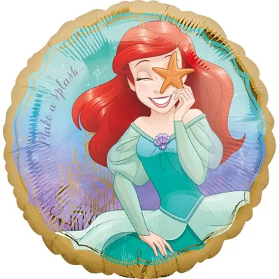 Zdjęcie produktu dla Balon foliowy Disney Princess Ariel Syrenka