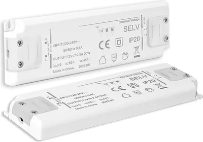 Produktbild von ISOLED LED Trafo 12V/DC, 0-30W, ultraflach, SELV 116135