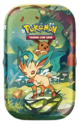 Obrázek produktu pro Pokemon Prismatic Evolutions: Leafeon Mini plechovka