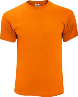 Produktbild von Fruit Of The Loom Herren Screen Stars Original T-Shirt BC340 (S) (Orange)