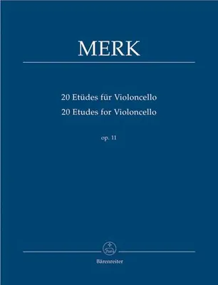 Produktbild von 20 Etüden für Violoncello op.11. 20 Etudes for Violoncello
