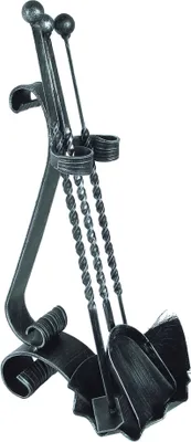 Produktbild von Lienbacher 21.05.022.2, Kaminwerkzeug-Set, Schwarz, 65 cm, 3 Stück(e)