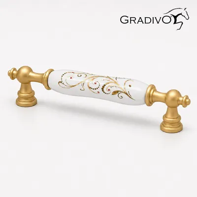 Produktbild von Möbelgriff Küchengriffe Schrankgriff Bügelgriff Schubladengriffe 951  Matt - Gold  160 mm