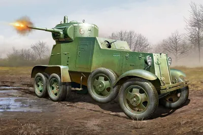 Immagine prodotto di Hobby Boss Carro armato sovietico BA-3  1:35 83838