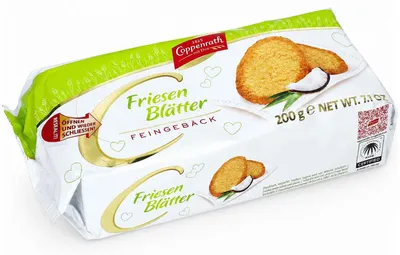 Produktbild von Friesen Blätter Hausgebäck von Coppenrath, 200g