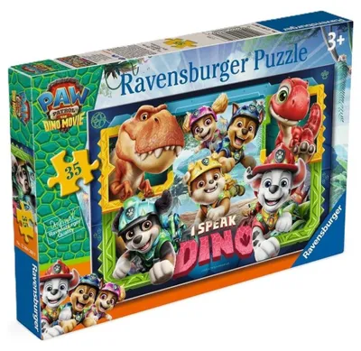 Obrázok produktu pre Paw Patrol: Dinosaury – Puzzle s 35 dielikmi