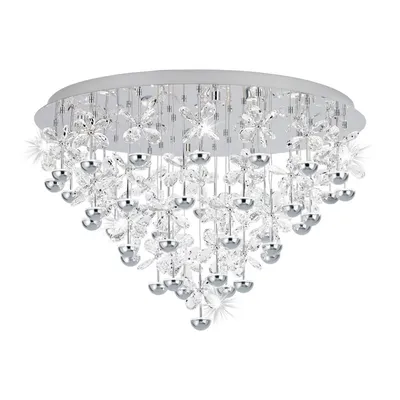 Obrázek produktu pro EGLO Pianopoli, Žárovky bez možnosti výměny, 3000 K, 215 lm, IP20, Chrom, Průhledná