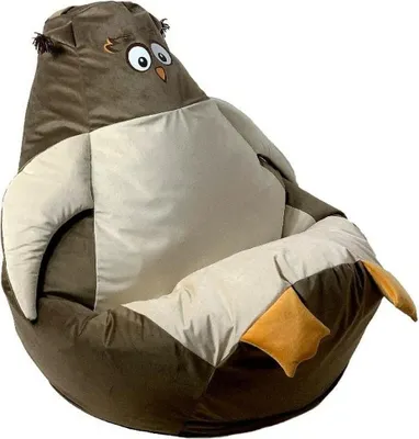 Productafbeelding van Sako zakstoel Sowa, bruin-beige, afmetingen: 105 x 80 cm