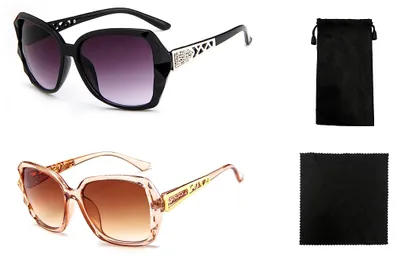 Produktbild von TAFACE Sonnenbrille für Damen, modisch, großer Rahmen, polarisiert, UV-Schutz –