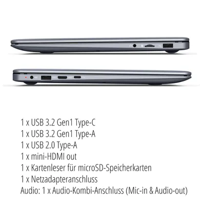 Produktbild von MEDION - E14223 (MD62560), Laptop 14 Zoll (35,6 cm)