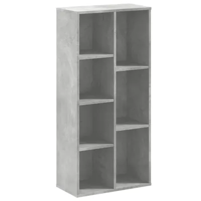 Produktbild von Bücherregal Betongrau 50x25x105 cm Holzwerkstoff
