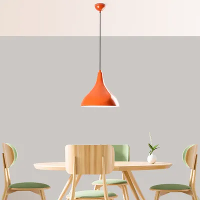 Produktbild von Opviq, Bitlis - Orange,Leuchter, Orange, METALLKÖRPER, 22 x 22 x 33 - 122 cm