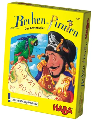 Produktbild von HABA Rechen-Piraten - Das Kartenspiel, 0,5 Jahr(e)