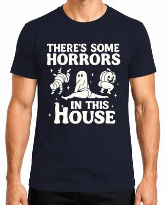 Obrázok produktu pre Halloween Geist Twerking Lustig Herren T-Shirt, Navy, XXL