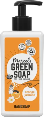 Produktbild von Marcel's Green Soap - Handseife - Orange & Jasmin - Sanfte Pflege - 250 ml - 1 Stück