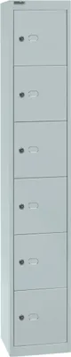 Produktbild von Bisley Garderobenschrank Office - Farbe: Lichtgrau
