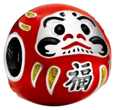 Image de Charm PANDORA MOMENTS Daruma porte-bonheur 798920C01