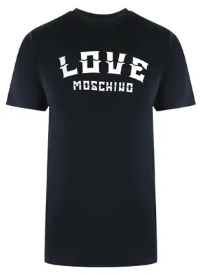 Produktbild von Love Moschino - T-Shirt für Herren, Logo SY3911 (XXL) (Schwarz)