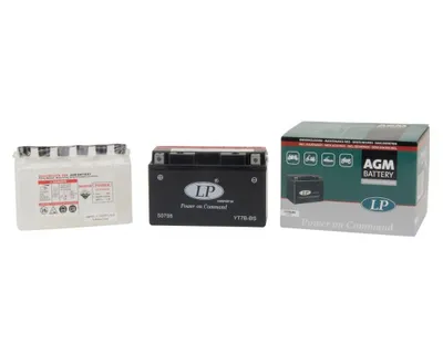 Image de Batterie 12V 6,5Ah LANDPORT YT7B-BS SANS ACID PACK