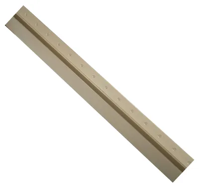 Image de Porte-Solin à Onglet en Galva Laqué Sahara - Pour Joint Mastic - Longueur 2m