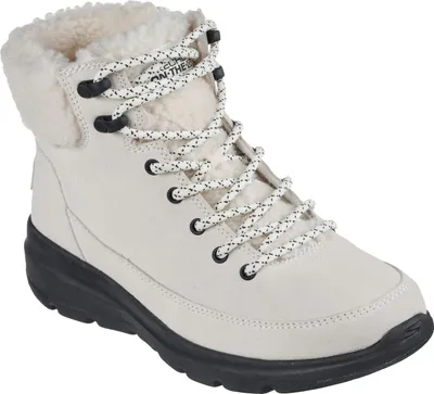 Produktbild von Skechers Glacial Ultra - Woodlands - Weiß / Schwarz Leder Größe: 37 Normal