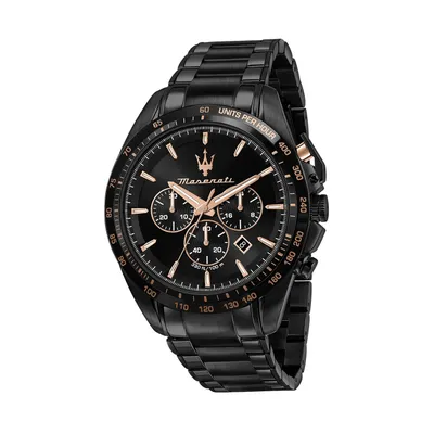 Immagine prodotto di Maserati orologio in acciaio inox cronografo TRAGUARDO uomo nero D2UMAR8873612048