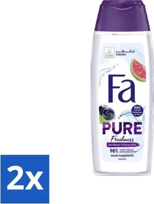 Produktbild von Fa - Duschgel - Pure Frische - Acai & Guave - Erfrischend & Pflegend - 250 ml - Vorteilspack - 2 Stücke