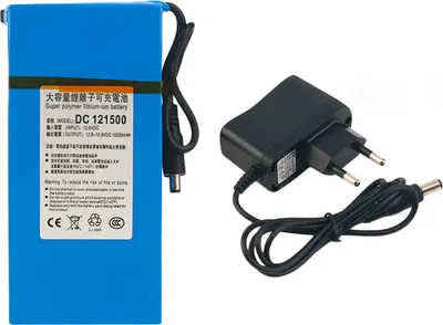 Obrázek produktu pro DC12V 15000mAh baterie Dobíjecí přenosná napájecí Li-Ion baterie pro LED světelné pásky, CCTV kamery atd